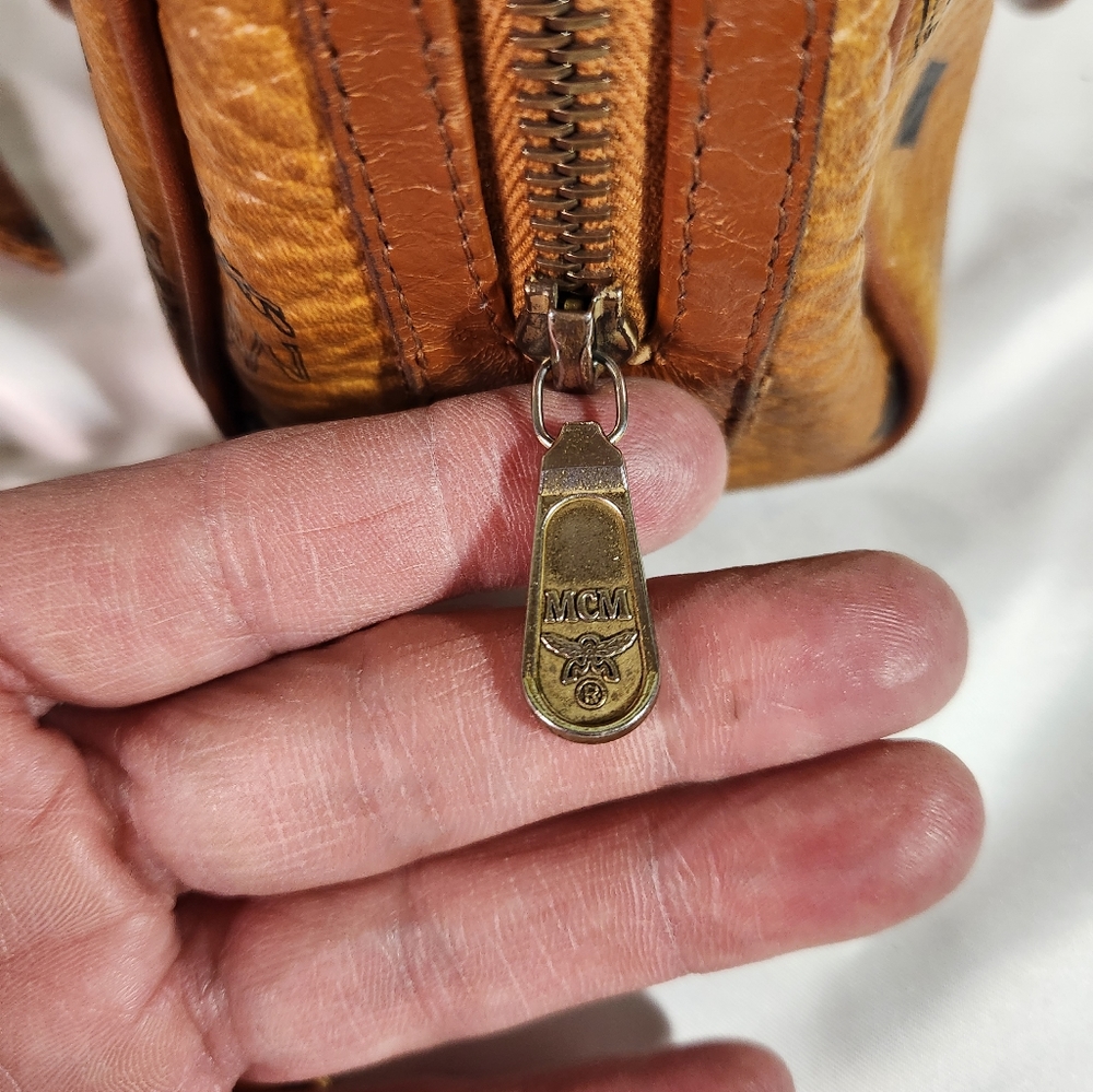 *SOLD* MCM Mini Visetos Boston Bag - Picture 9 of 12